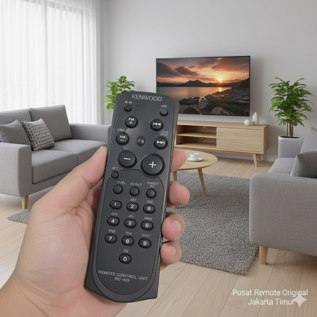 REMOTE REMOT DVD TAPE MOBIL KENWOOD RC-401 ORIGINAL ASLI