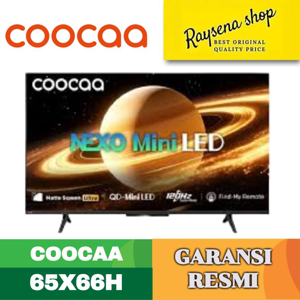 COOCAA 65X66H MINI LED GOOGLE TV 65 INCH