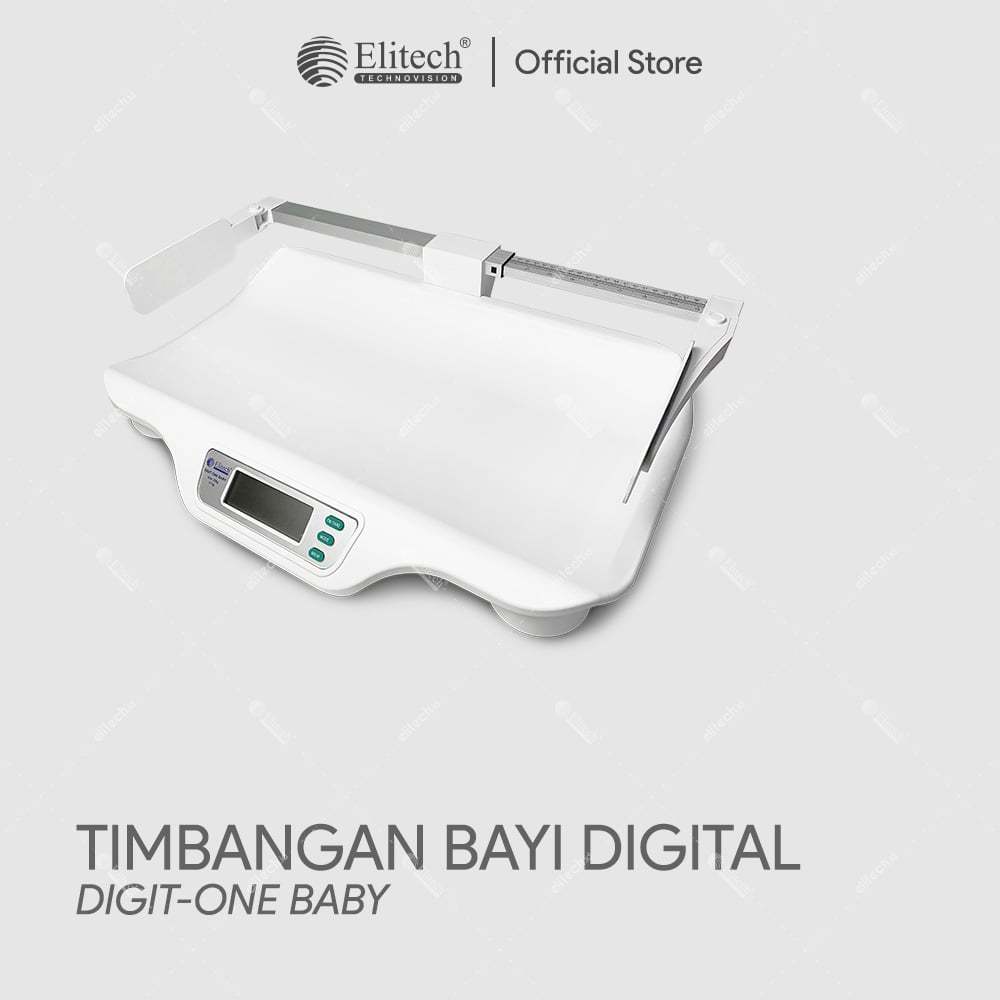 ELITECH Timbangan Badan Digital Bayi Digit One Baby