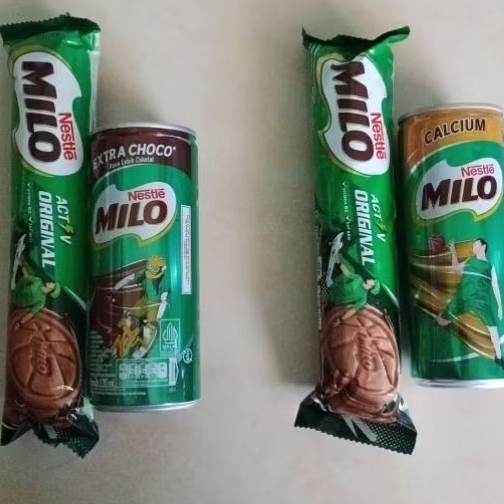 PAKET SNACK MILO BISKUIT & WAFER / Jajanan Cemilan