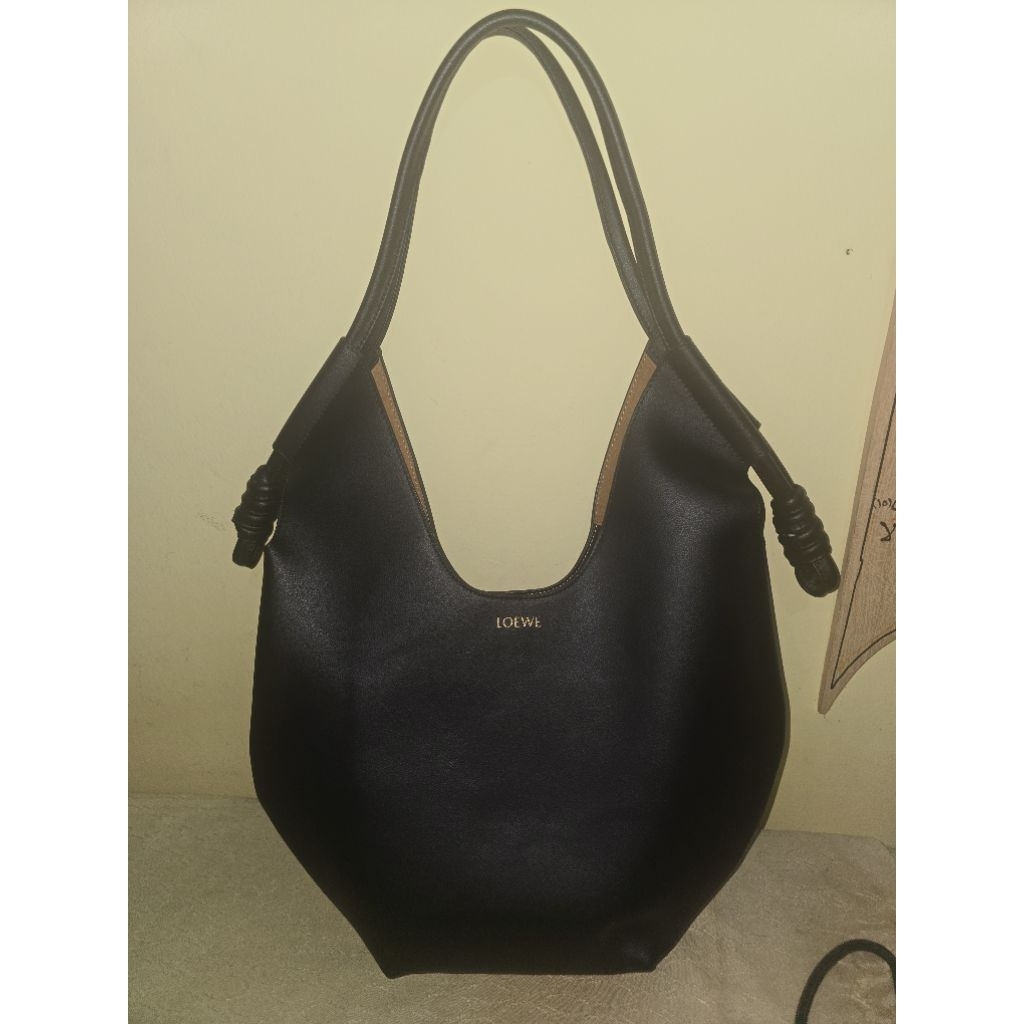 loweng loewe paseo leather tote bag