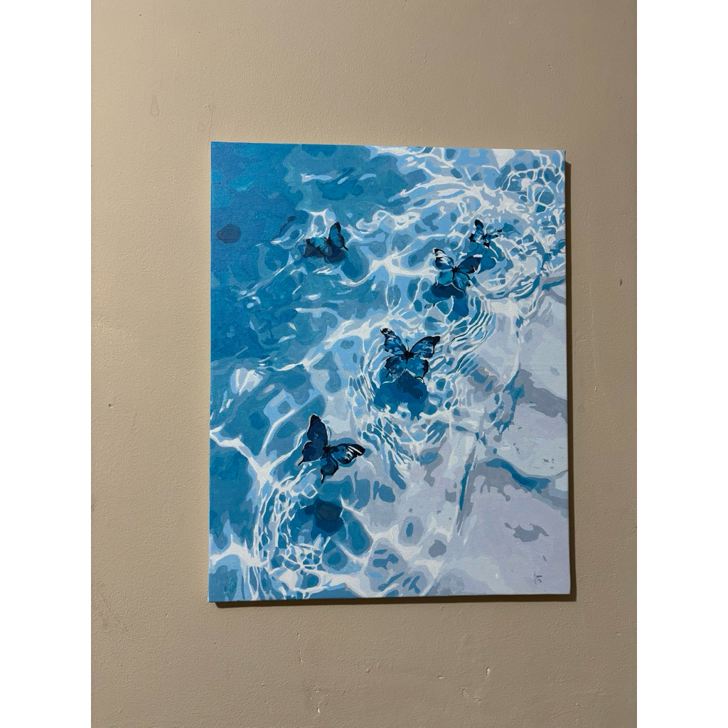 [Painting] Butterfly 40x50 cm