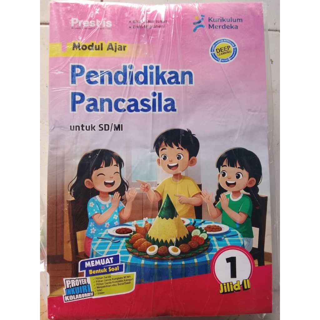 LKS PUSTAKA PERSADA KELAS 1 PENDIDIKAN PANCASILA SEMESTER 2 TERBITAN 2025