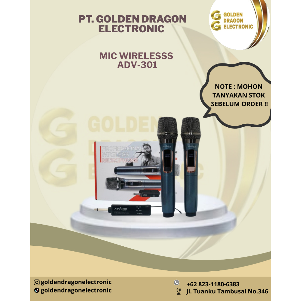MIC WIRELESS ADVANCE - 301