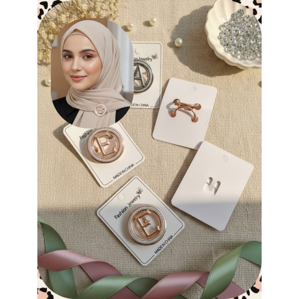 Bros dan Ring Jilbab Abjad Premium