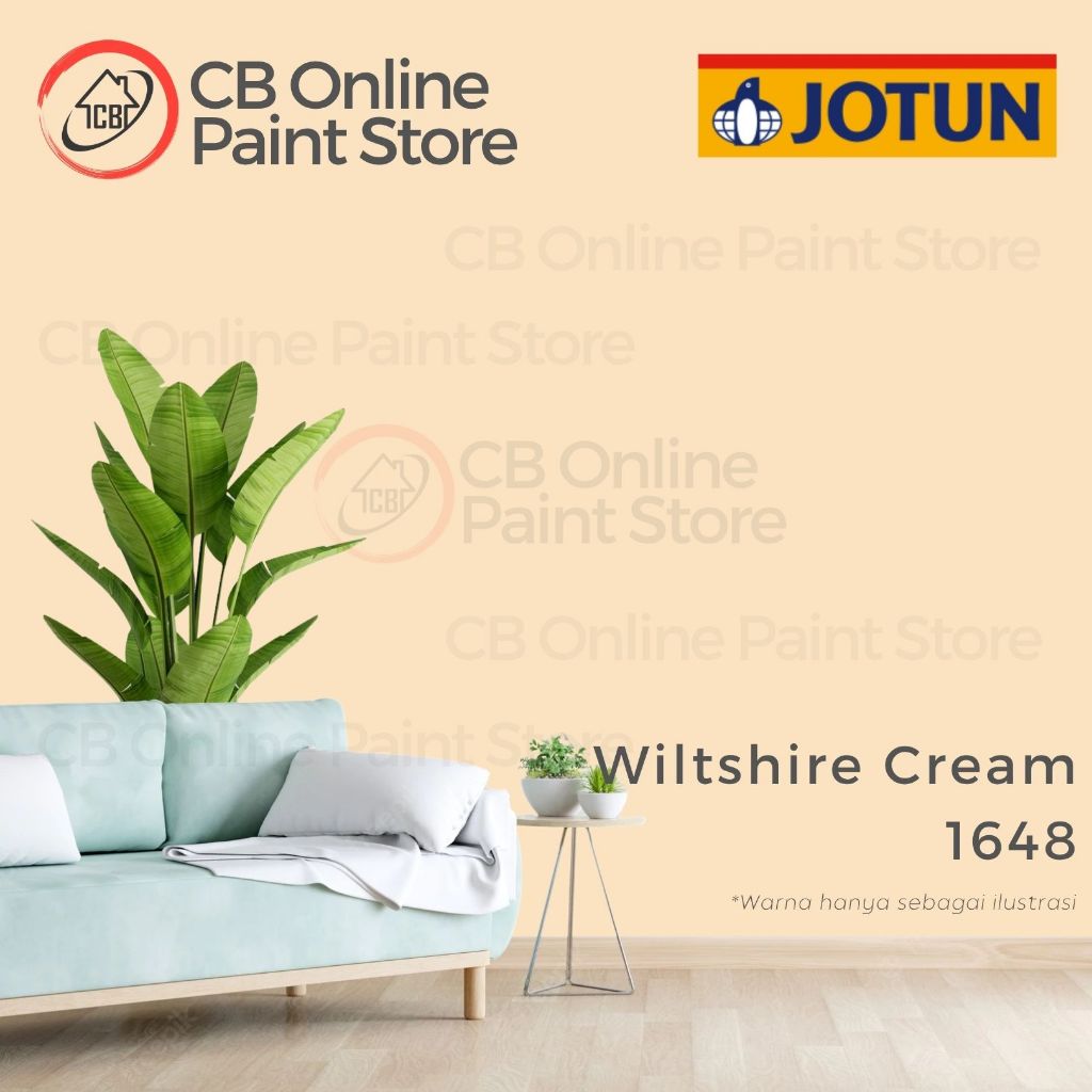 CAT TEMBOK JOTUN - WILTSHIRE CREAM 1648 - PAIL