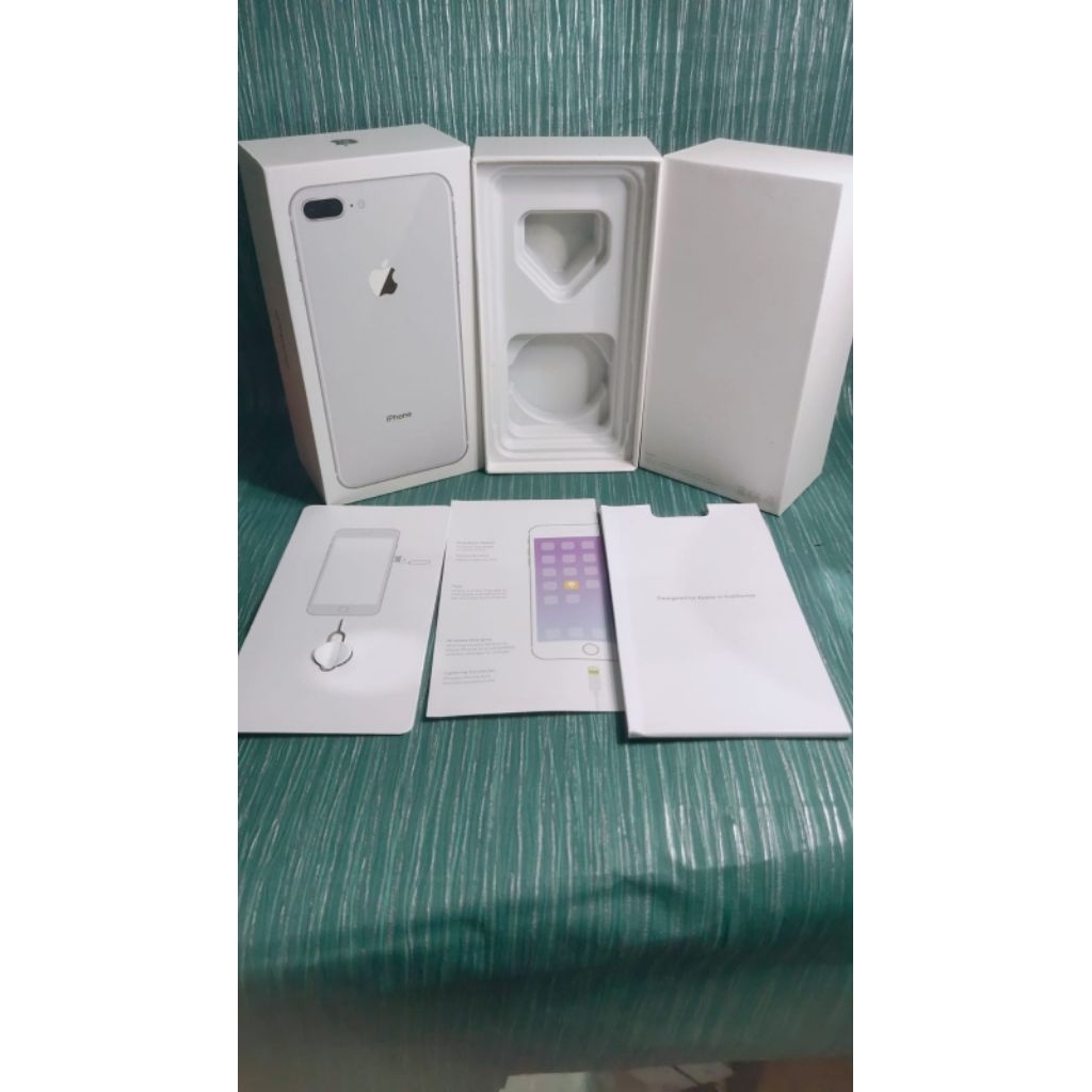 DUS BOX HP IPHONE  8 PLUS ORIGINAL