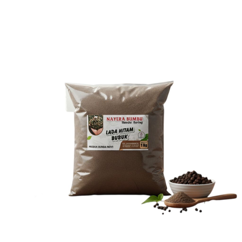 lada hitam bubuk / lada hitam bubuk murni