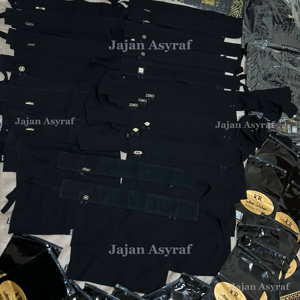 Cadar Karaz Saudi READY Original Logo Kotak Niqob Karaz Logo Baru Cadar Karaz Arab Saudi Cadar saudi