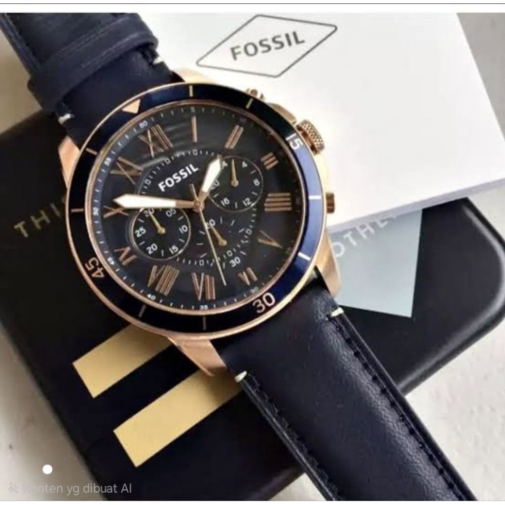 Jam Tangan Pria FS5237 Kulit Stainless steel