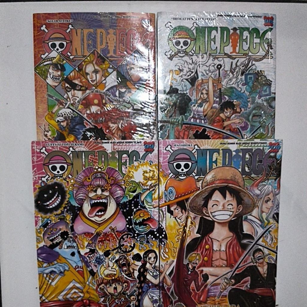 komik one piece segel set vol 97 98 99 100
