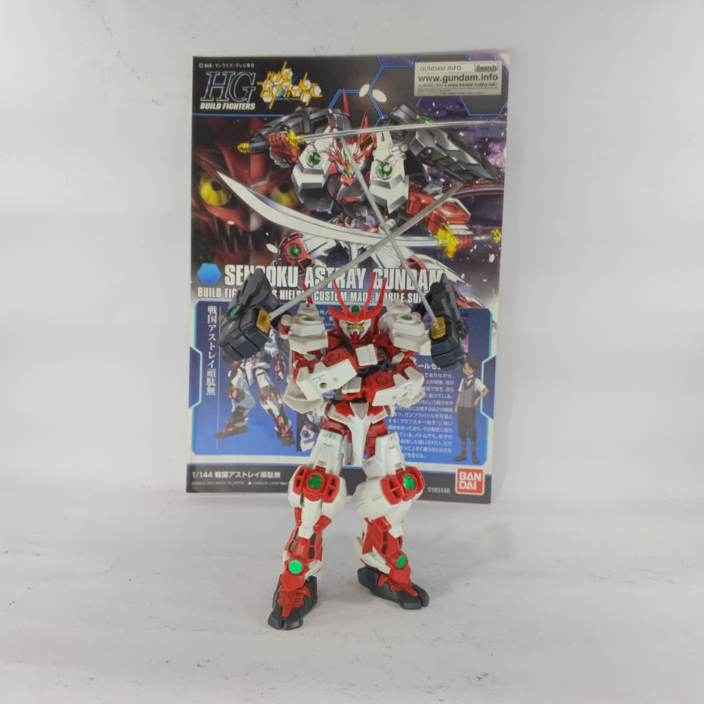 Bandai HGBF Sengoku Astray / Model Kit Gundam HG 1/144 2nd Sudah Rakit HS090