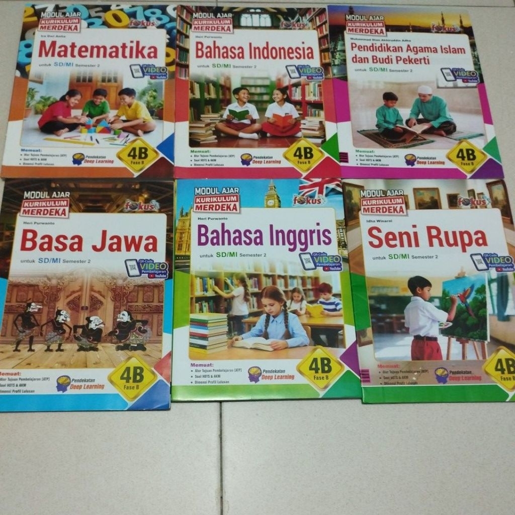 LKS FOKUS KELAS 4 SD / MI  LKS MODUL FOKUS SINDUNATA KELAS 4 SD SEMESTER 2 KURIKULUM MERDEKA