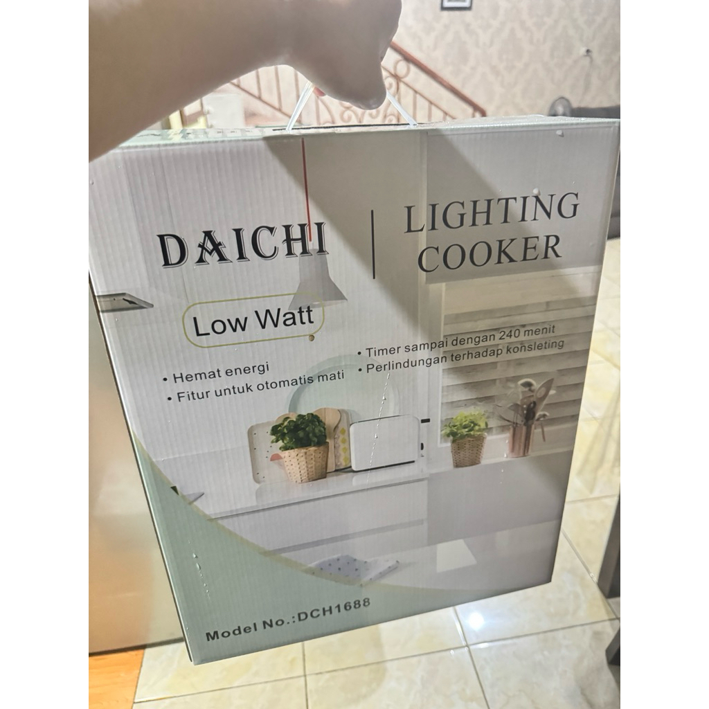 Kompor Listrik Daichi Lighting Cooker Low Watt