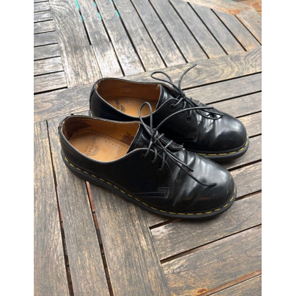 Dr Martens 1461 Smooth Unisex Low Boots Pria Wanita Size 39