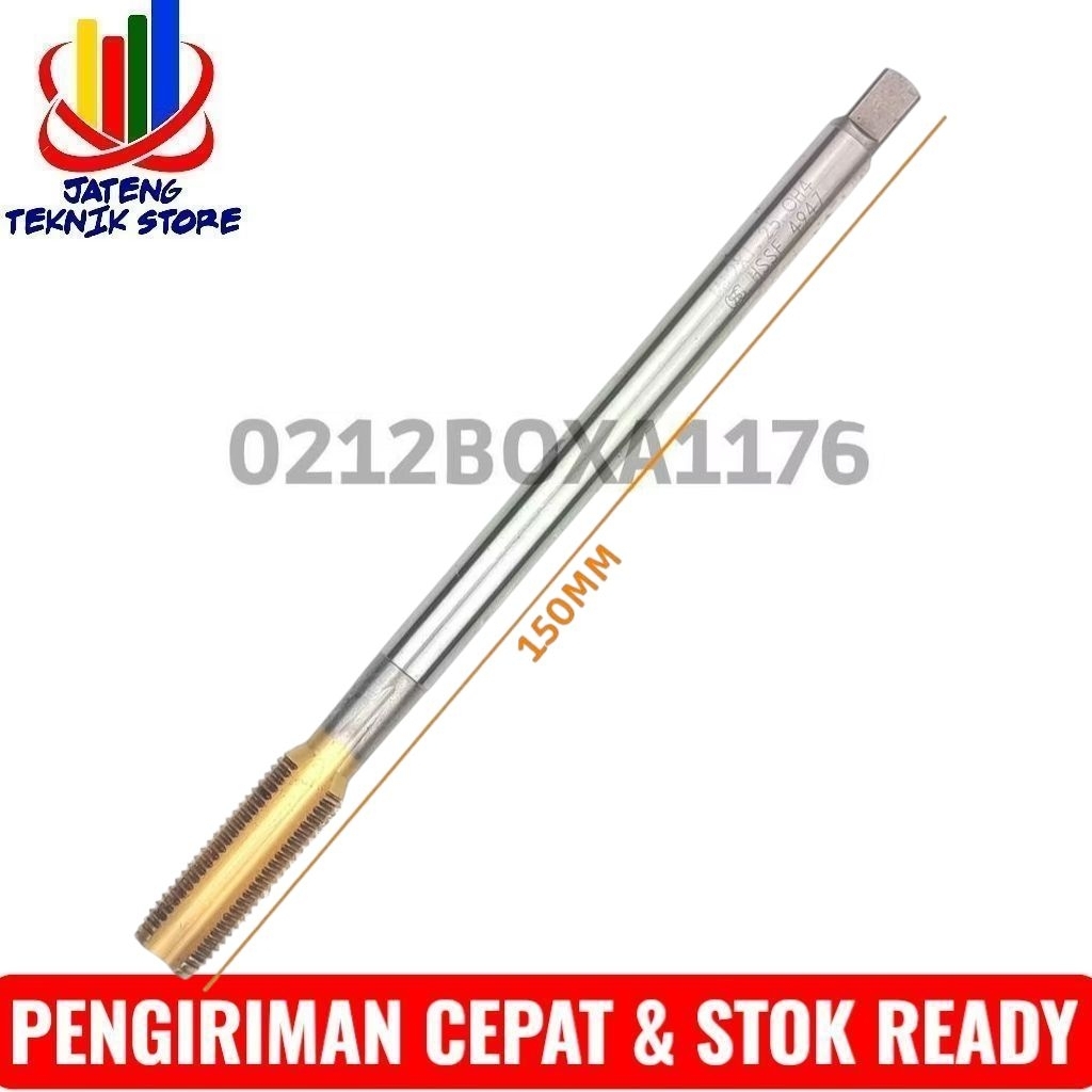 Tap M12 x 1.25 Tap Baut 17 Panjang 150mm OSG Bukan Yamawa
