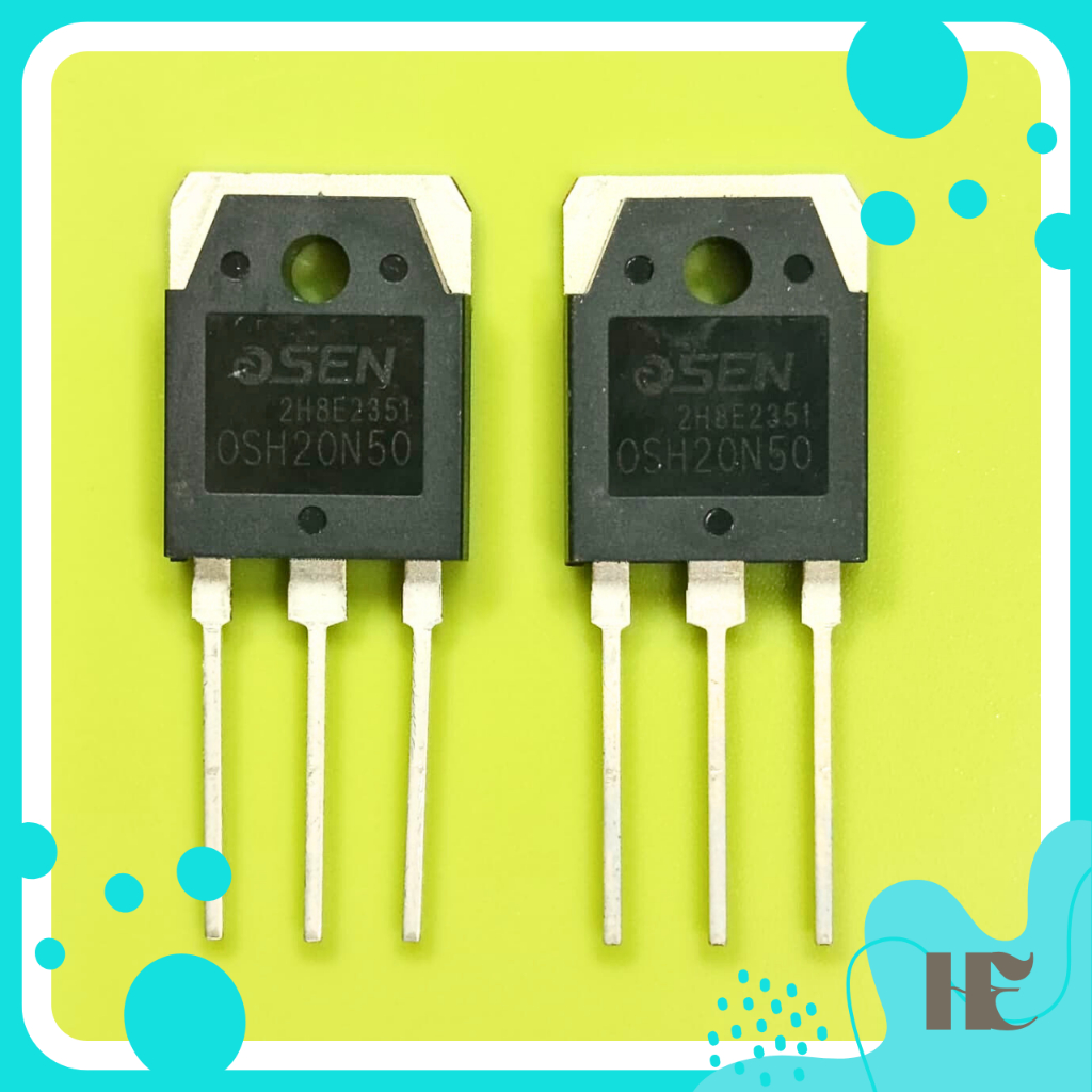 MOSFET OSH 20N50 500V 20A PENGGANTI FQA20N50 FSA20N50 FHA20N50 TSA20N50