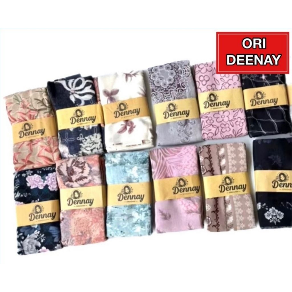 Kerudung/Hijab Denay Varisha Motif Pouch
