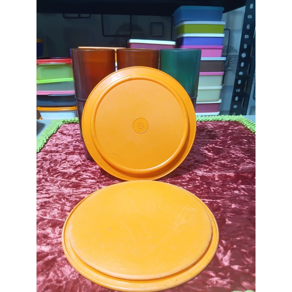 seal second tupperware small summer go round ukuran : 200 ml