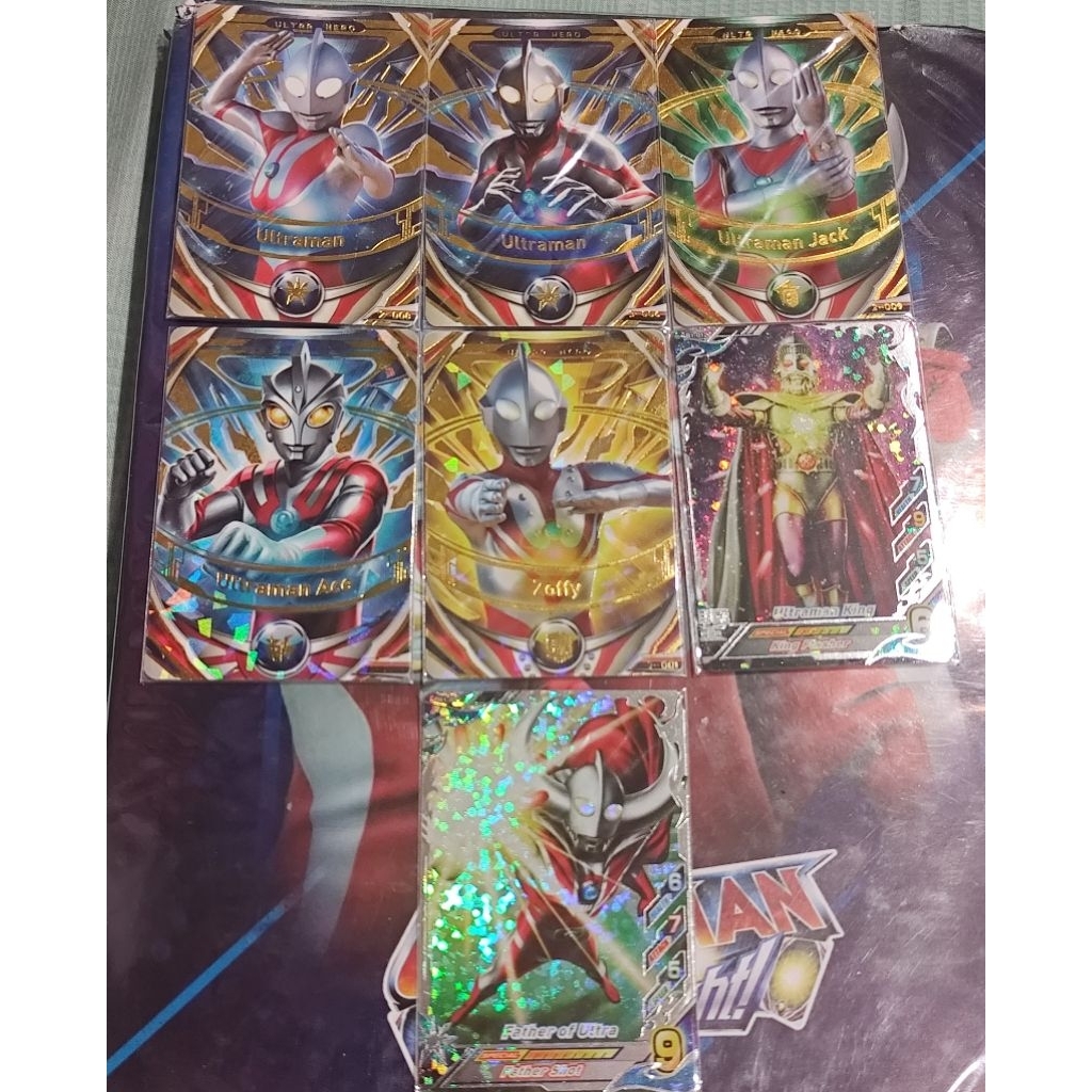 kartu ultraman fusion fight