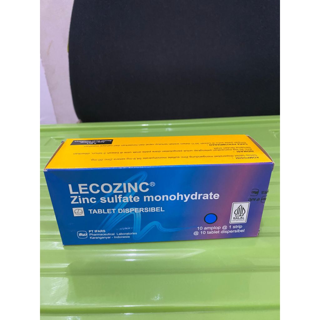 TABLET CNZ LECOZINC ( ZINC 20MG ) 100 tablet