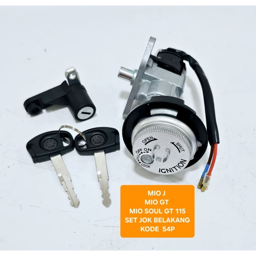KUNCI KONTAK MIO J MIO GT MIO SOUL GT SET KUNCI JOK 54P