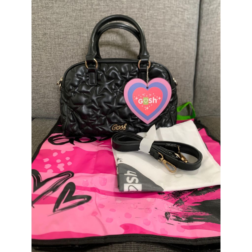 PL GOSH HANDLE BAG HITAM