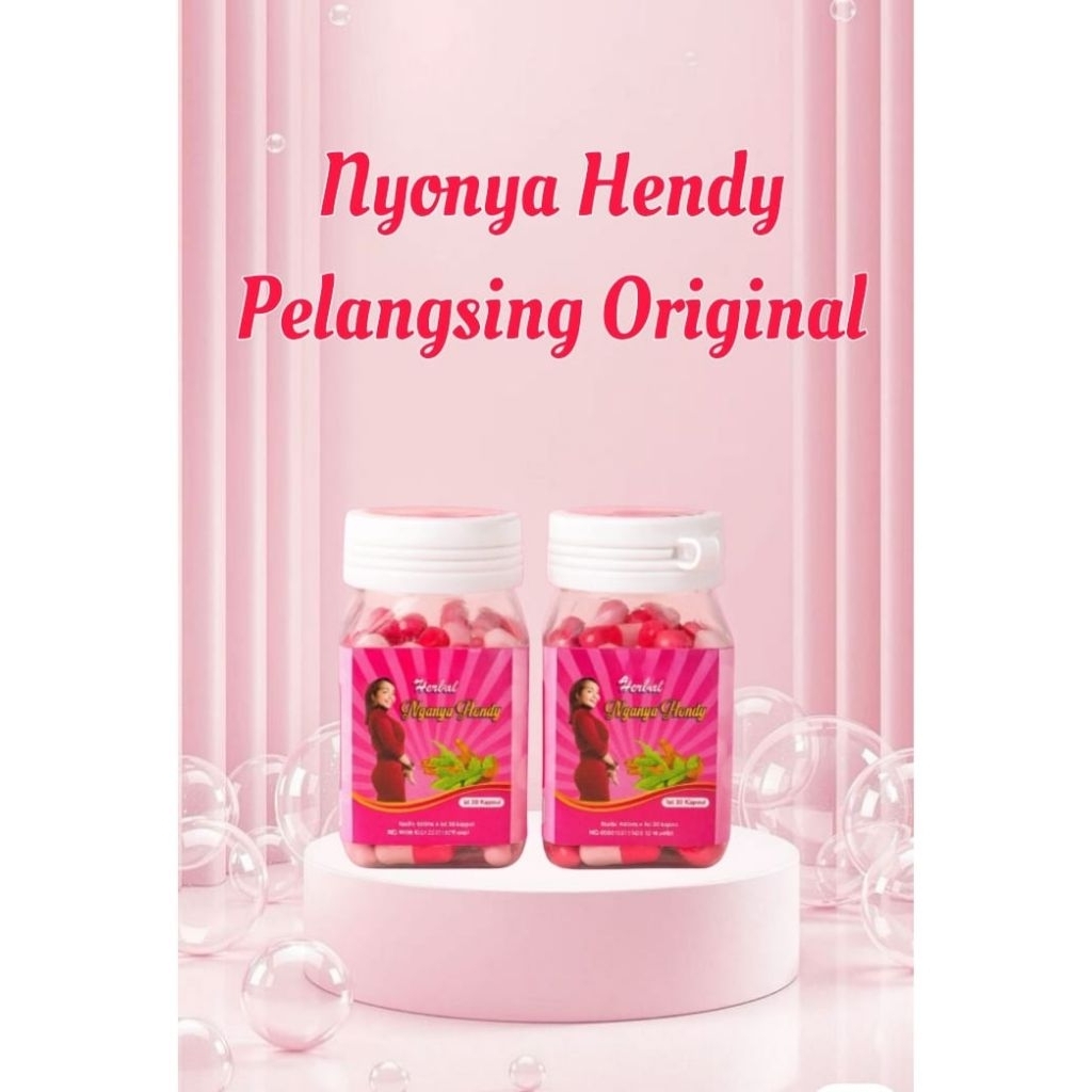 NYONYA HENDY PELANGSINH VIRAL AMPUH ORIGINAL