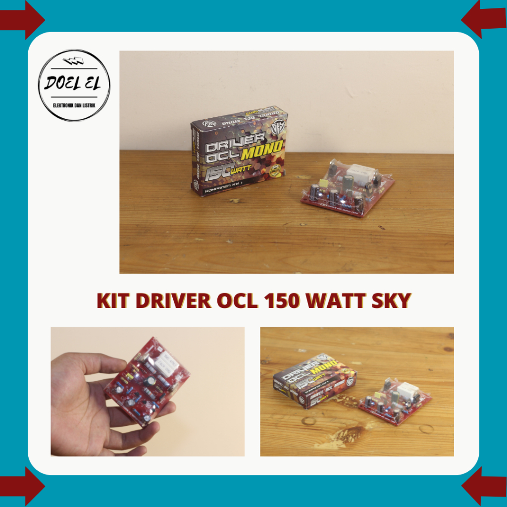 KIT DRIVER OCL 150 WATT SKY | KIT DRIVER MONO MERK SKY