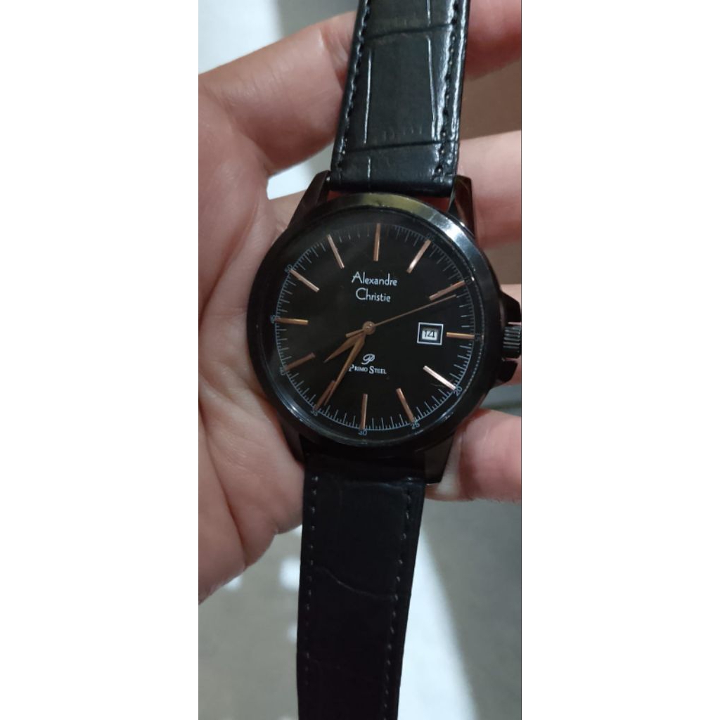 jam tangan Alexandre Christie second ori