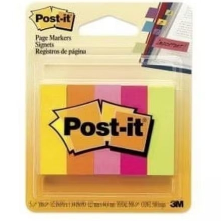 3M Post it page marker 670-5AN (per set)