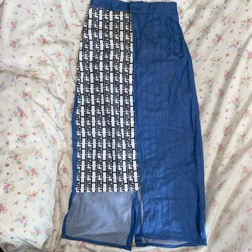 Skirt denim tities x hava