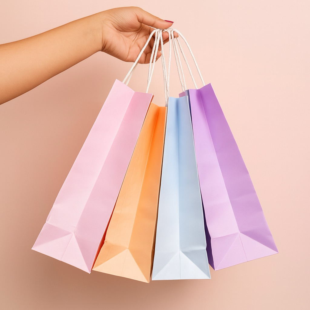 PAPERBAG WARNA PASTEL AESTHETIC