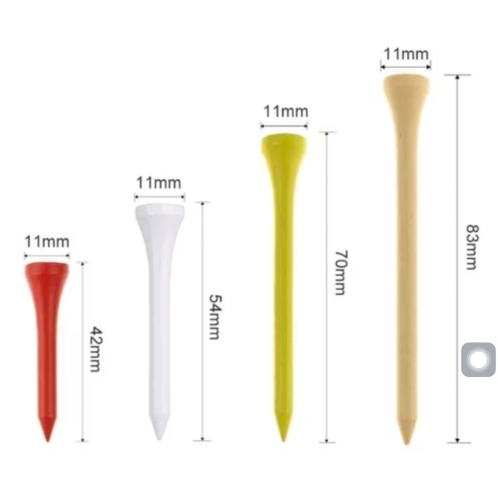 tee golf 70mm