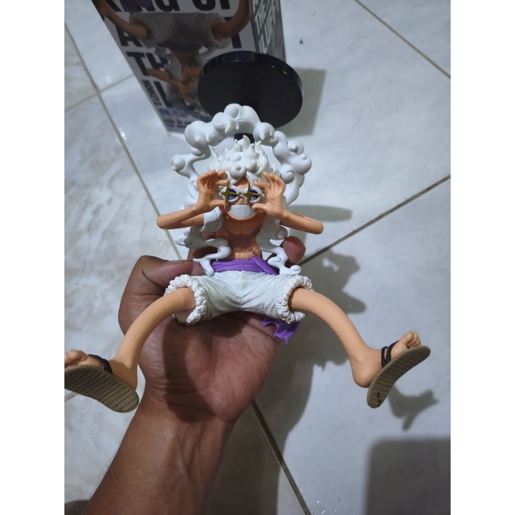 king of Artist Luffy Gear 5 bib