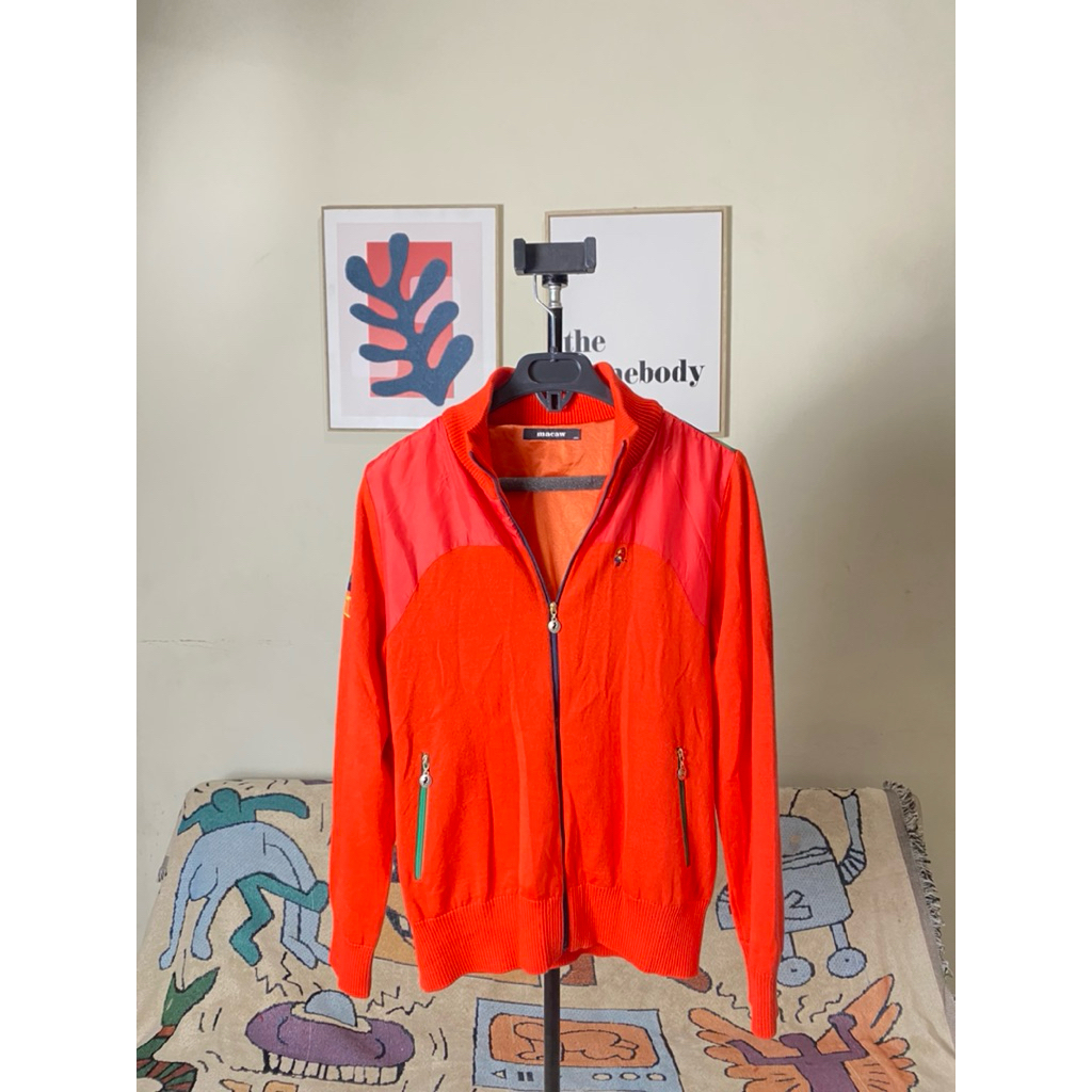 Jacket Wanita semi parasut Brand Macaw sports