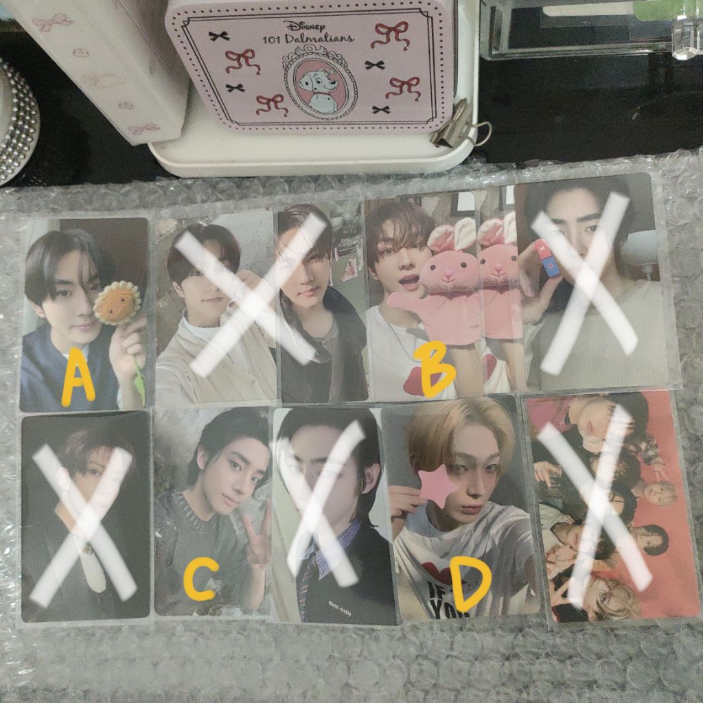 ready stock photocard enhypen jungwon jake sunoo sunoo yzy kpopmerch pob romance:untold