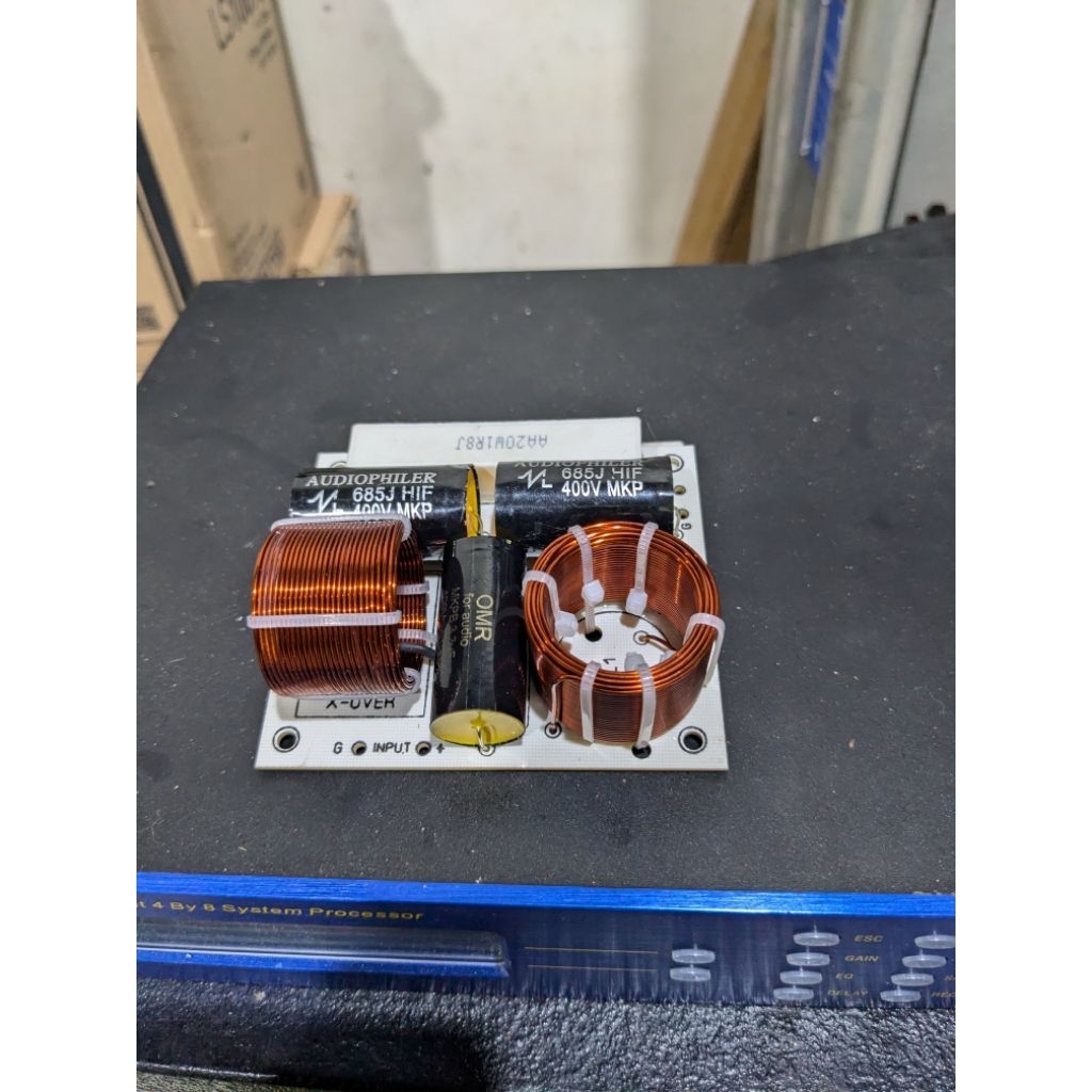 crossover pasif 2 way buat muniatur balap