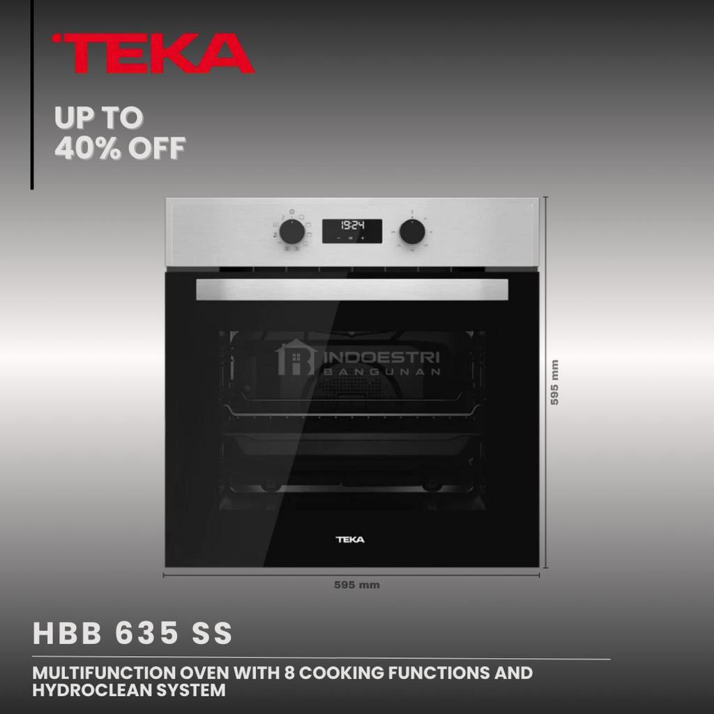 teka HBB 635 Oven Tanam Multifungsi