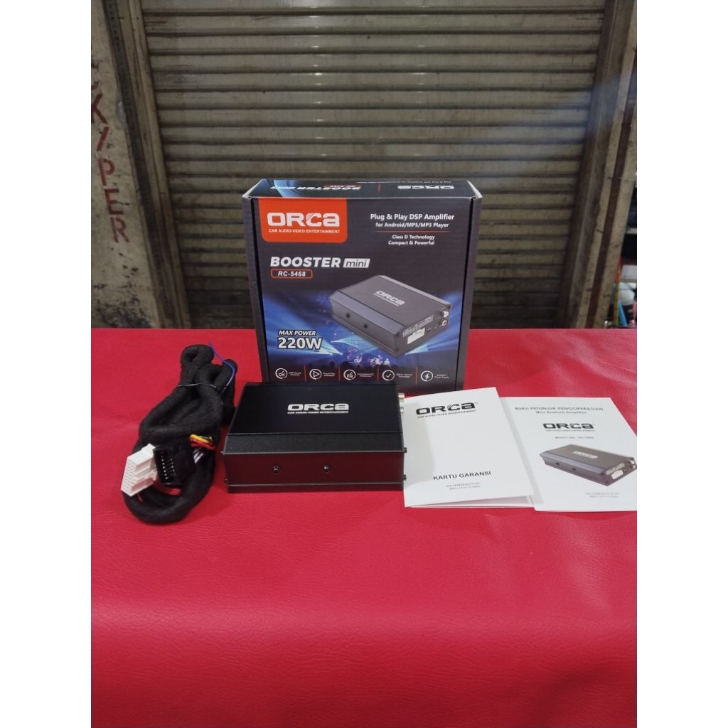 POWER AMPLIFIER MINI BOOSTER ORCA DSP