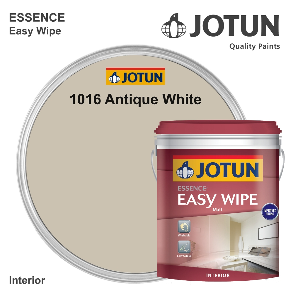 JOTUN EASY WIPE 1016 ANTIQUE WHITE - 18 LT
