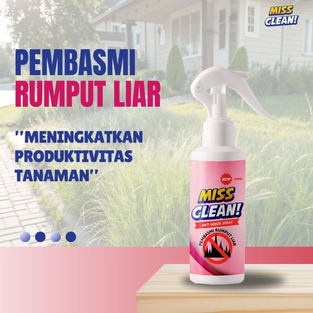 Penghilang Rumput Liar | Obat Pembasmi Rumput dan Gulma Ampuh by MISS CLEAN