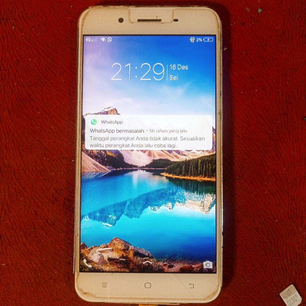 Vivo V5 Lite Minus bahan sparepart