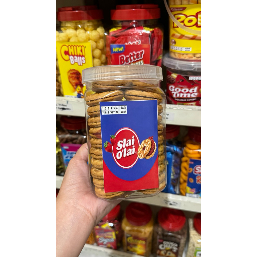 Slai olai 400g Toples 1L | snack branded | snack lebaran