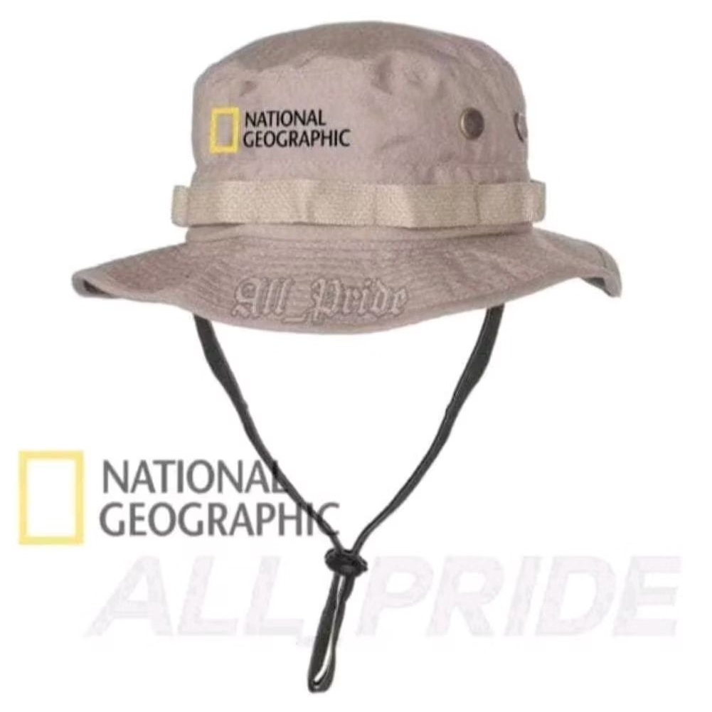 Topi Rimba National Geographic Topi Gunung Outdoor Topi Hiking Camping Pria Wanita