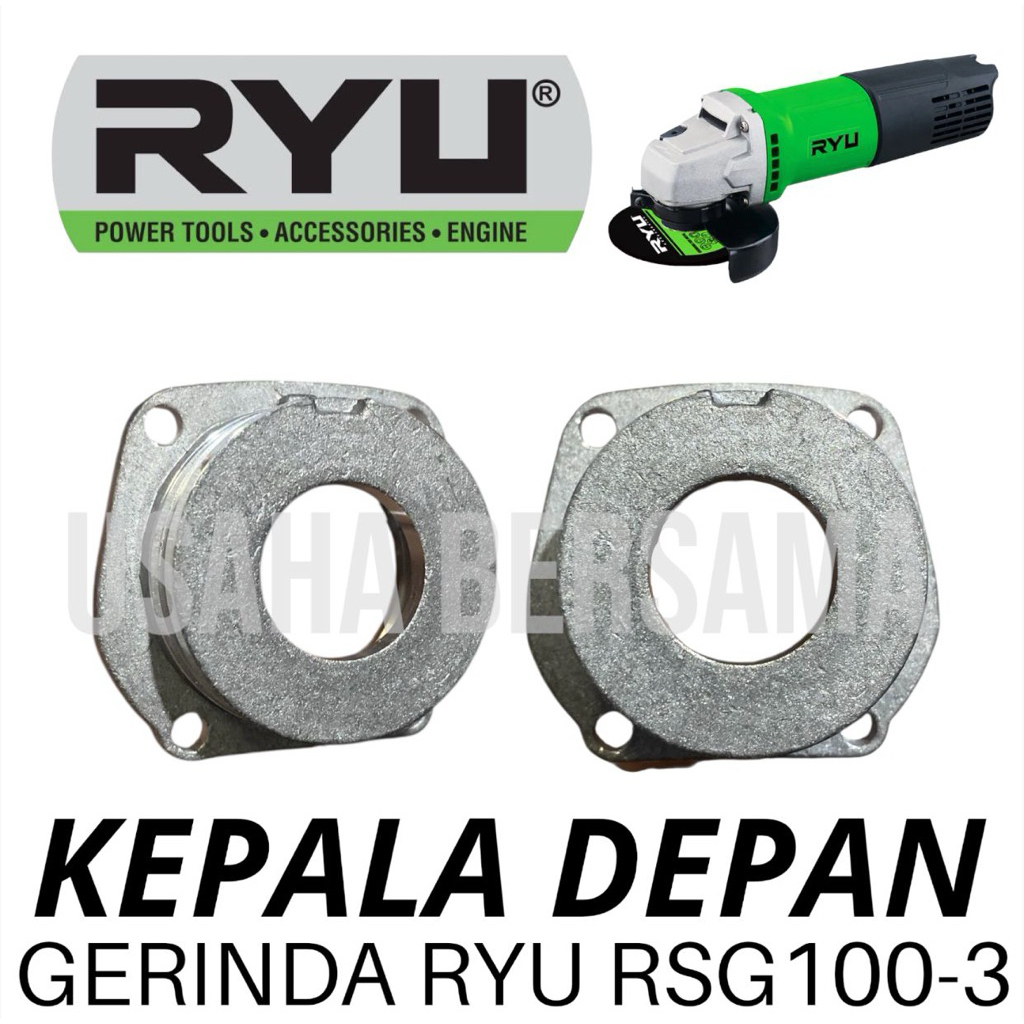 KEPALA DEPAN GERINDA RYU RSG100-3 RUMAH BEARING RUMAH AS RUMAH KLAHER RSG RYU RSG1003