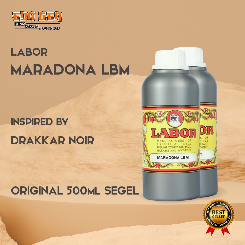 bibit parfum murni MARADONNA LBM LABOR 500ML SEGEL