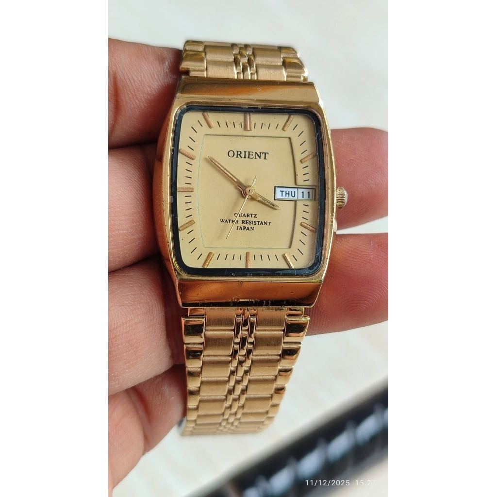 jam tangan Orient tank Original Vintage klasik