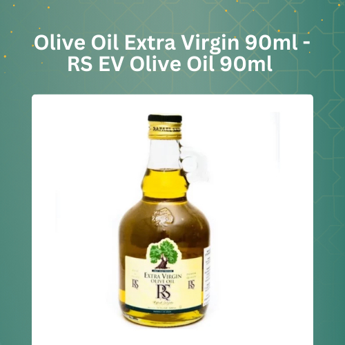 Olive Oil Extra Virgin- RS EV Olive Oil