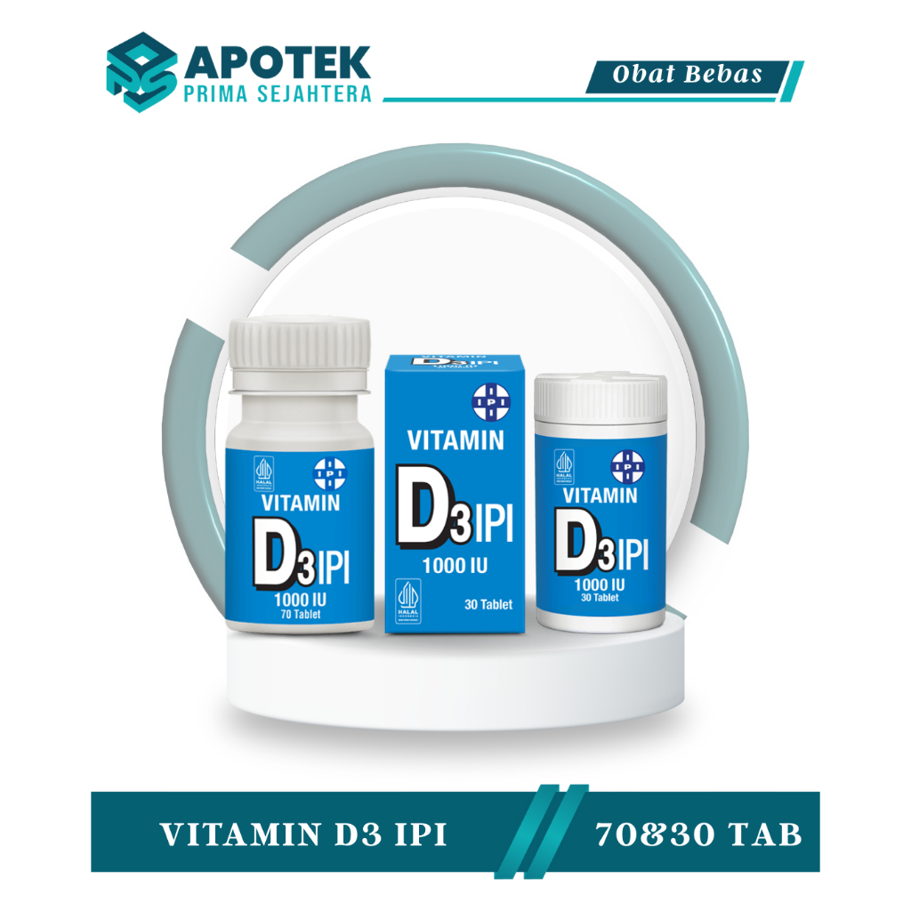 Tablet Vitamin IPI - Suplemen Vitamin & Mineral Lengkap untuk Kesehatan Harian